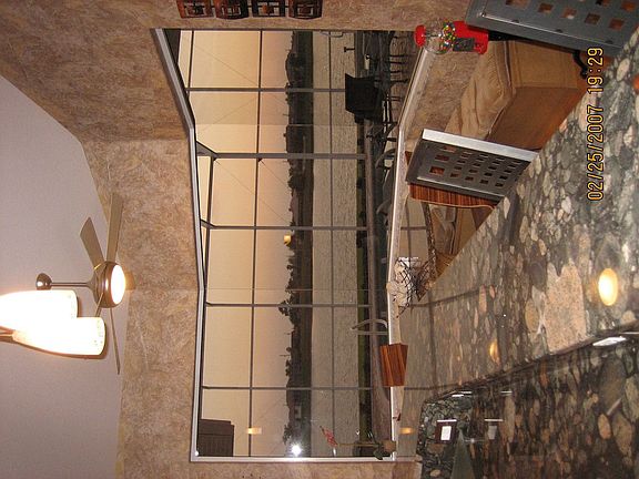 View from kitchen nook