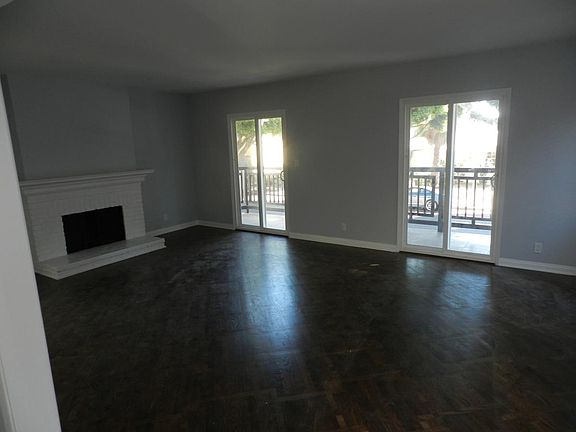 Living area with patio