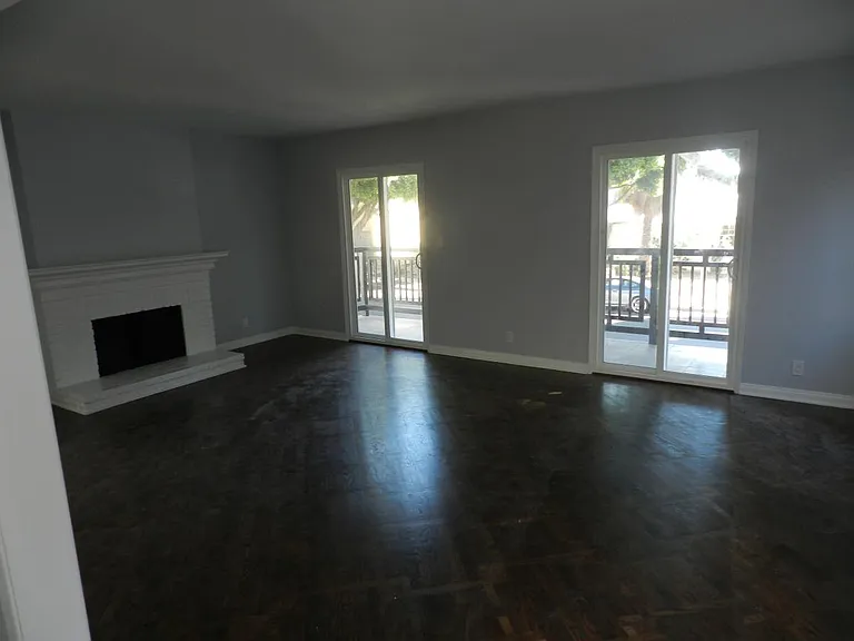 Living area with patio
