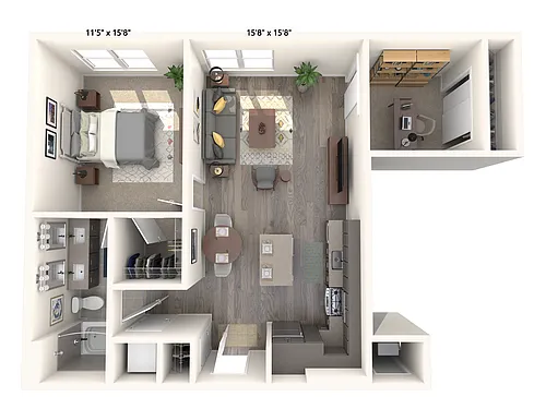 Floor plan A14D