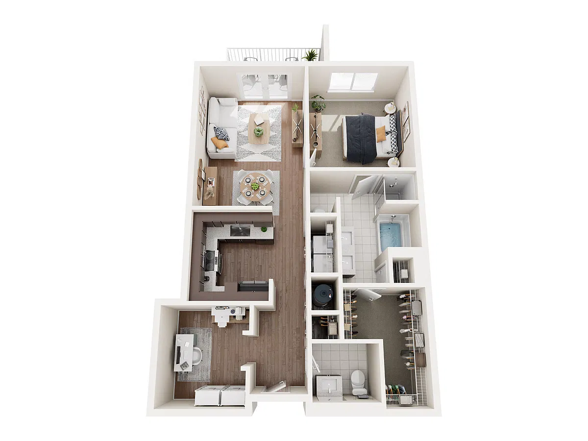 Floor plan D1