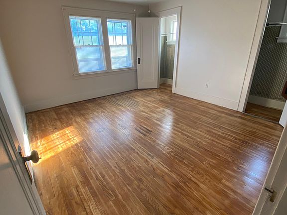 Master bedroom with double closets