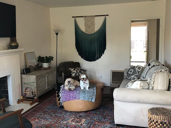 Living room from the front door.