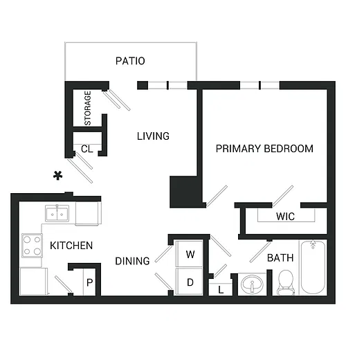 Floor plan Parkview