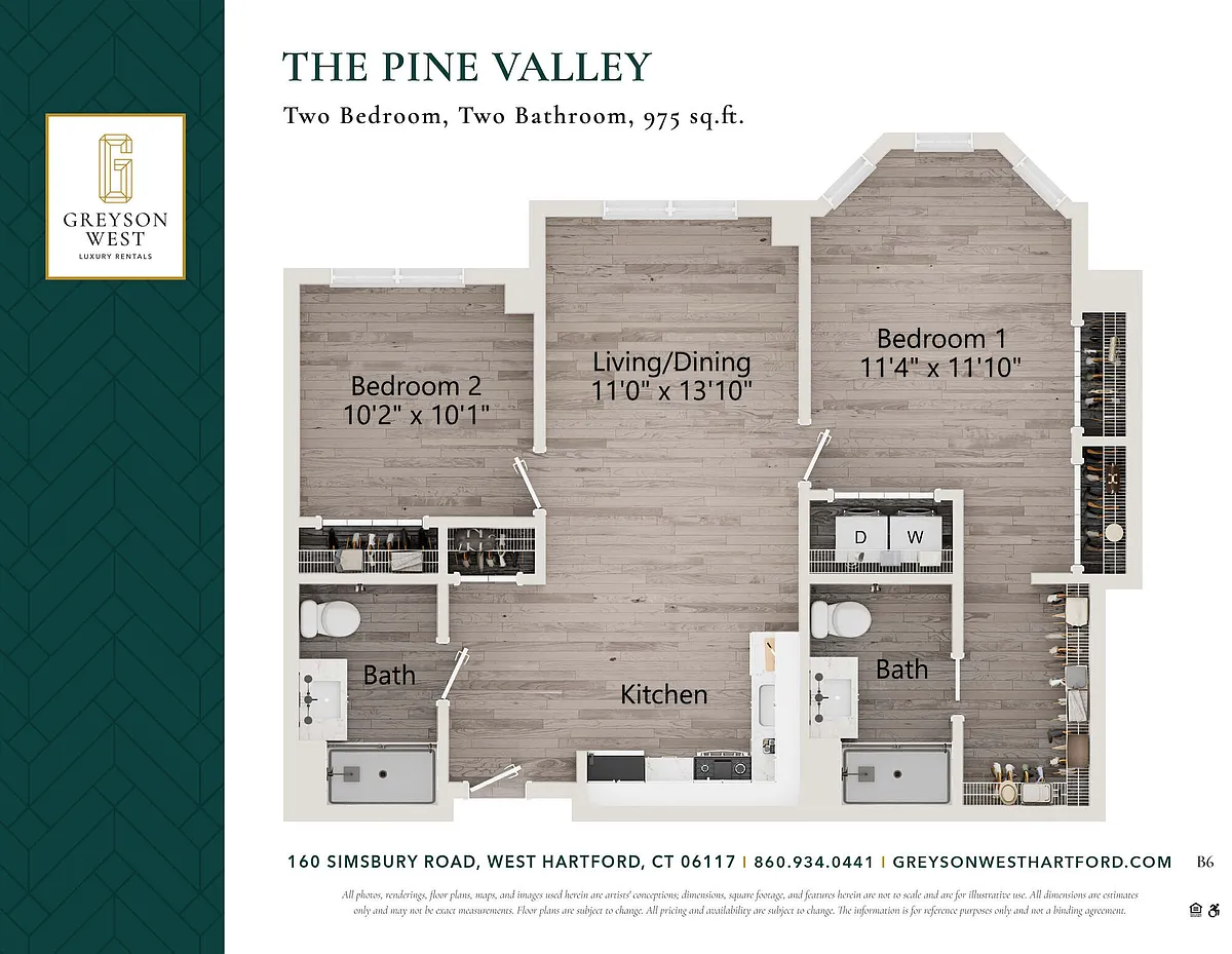 Floor plan Pine Valley