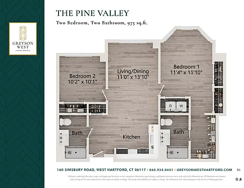 Floor plan Pine Valley