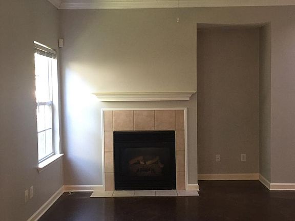 Living room fire place