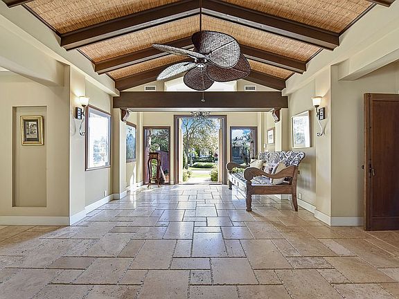Foyer to split floor plan