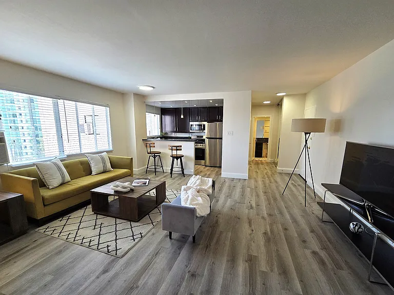 802 and 302 Living Room and Kitchen area!
