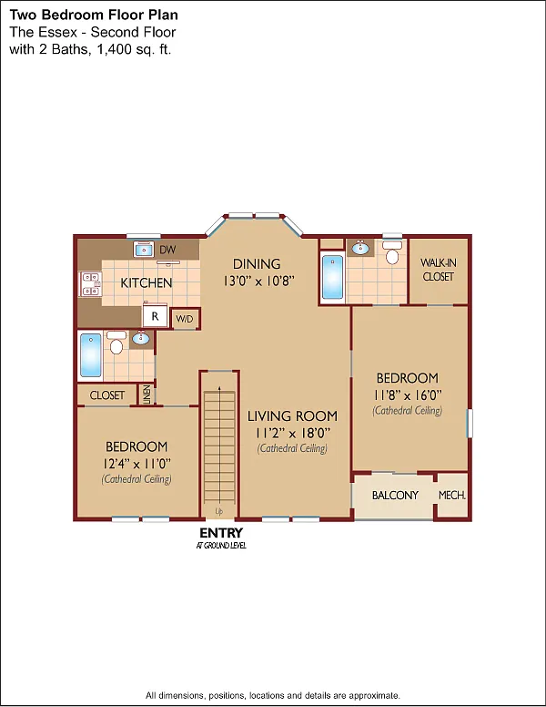 Floor plan $2.51/sq.ft. - The Essex