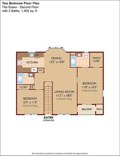 Floor plan $2.62/sq.ft. - The Essex