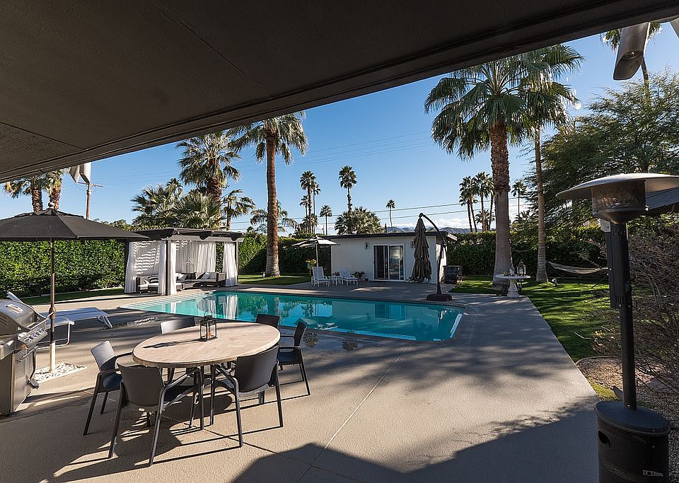 Pool cabana & guest house