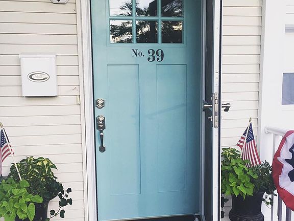 Brand new front door