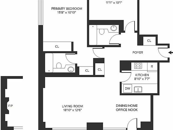2nd image of 260 W 52nd St APT 25