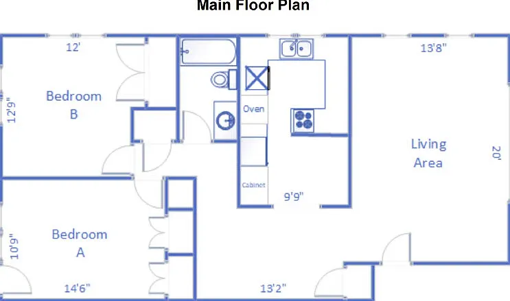 2 bed, 1200 sqft, $2,000 — Photo 3