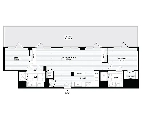 Floor plan D15 Penthouse