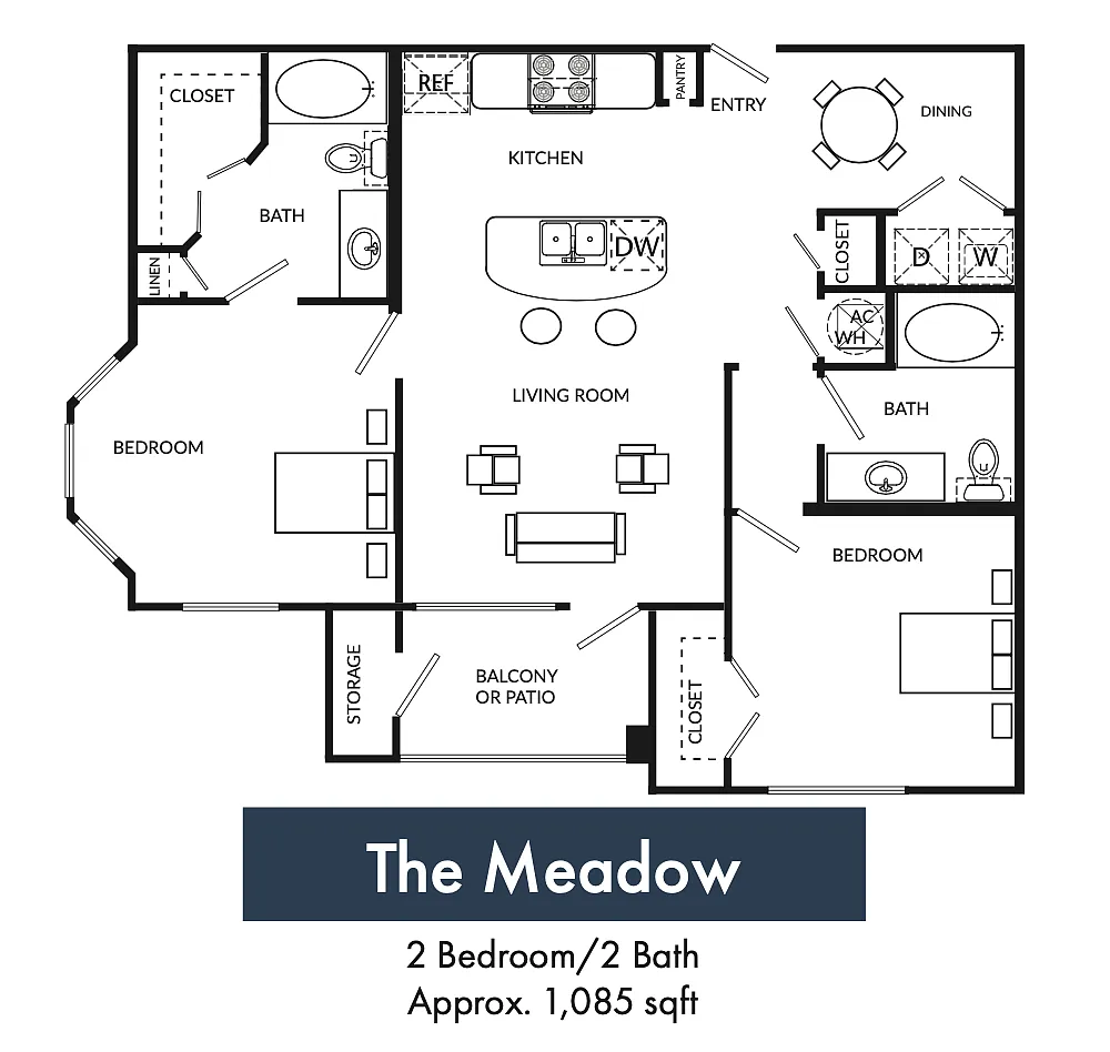 Floor plan The Meadow