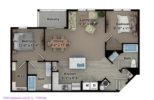 Floor plan Dalton