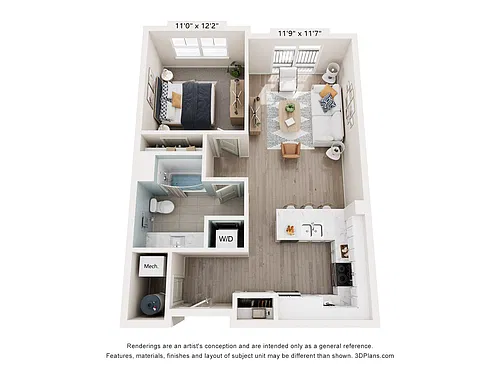 Floor plan A1
