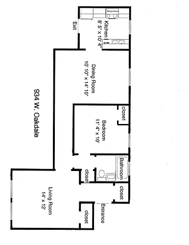 Floor plan 934-3W