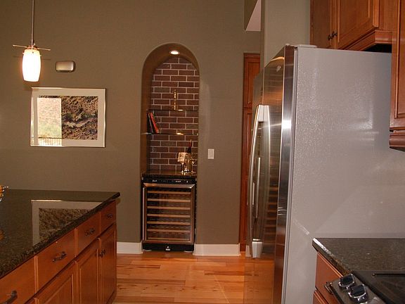 Wine Nook With Fridge!