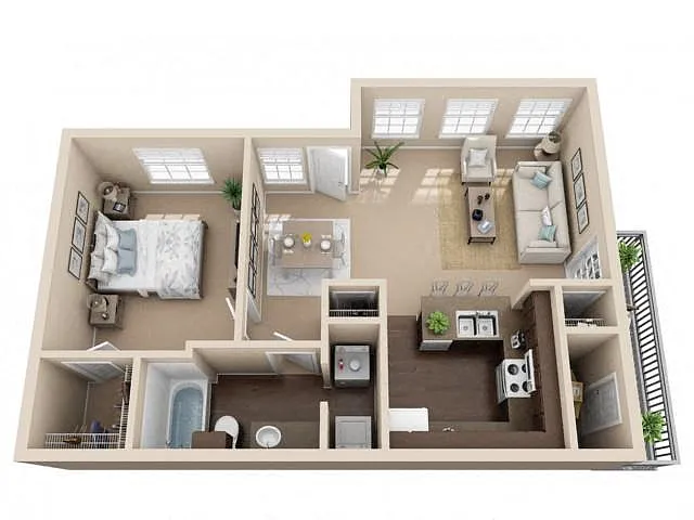 Floor plan Osage Classic