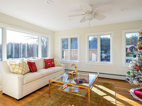 Sunshine filled rooms