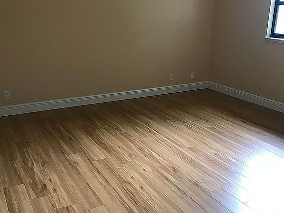 New flooring in master area