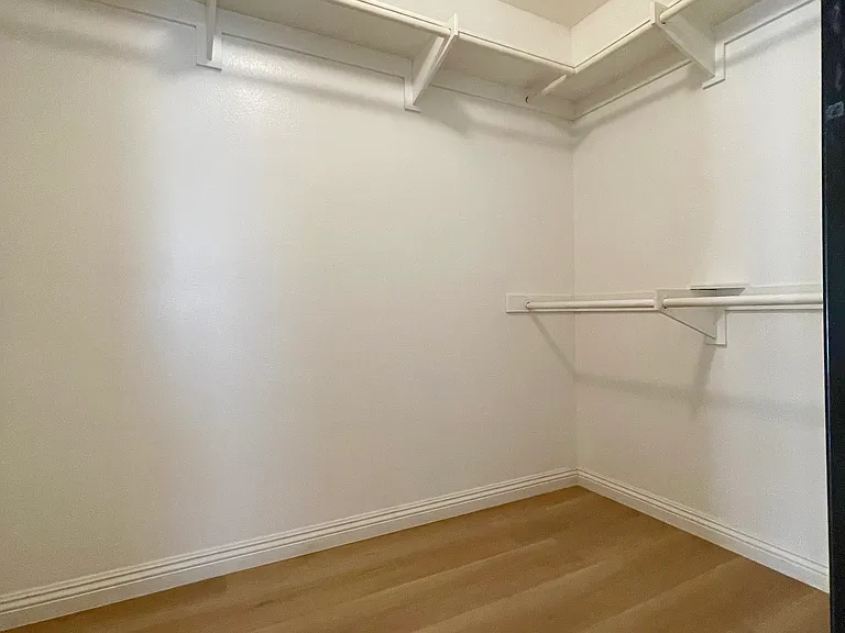Master bedroom closet