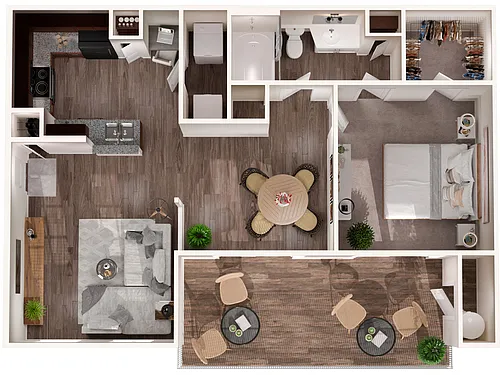 Floor plan Tribeca