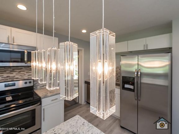Striking Pendants over Island
