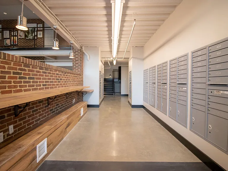 Penstock Quarter includes both a Mail Room and Amazon Hub package locker system that are available 24/7 for easy package pick up.
