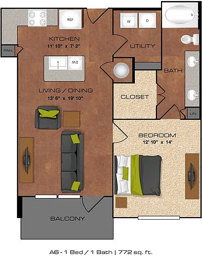 Floor plan A8