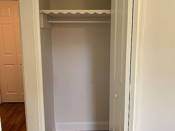 Coat closet in living room.