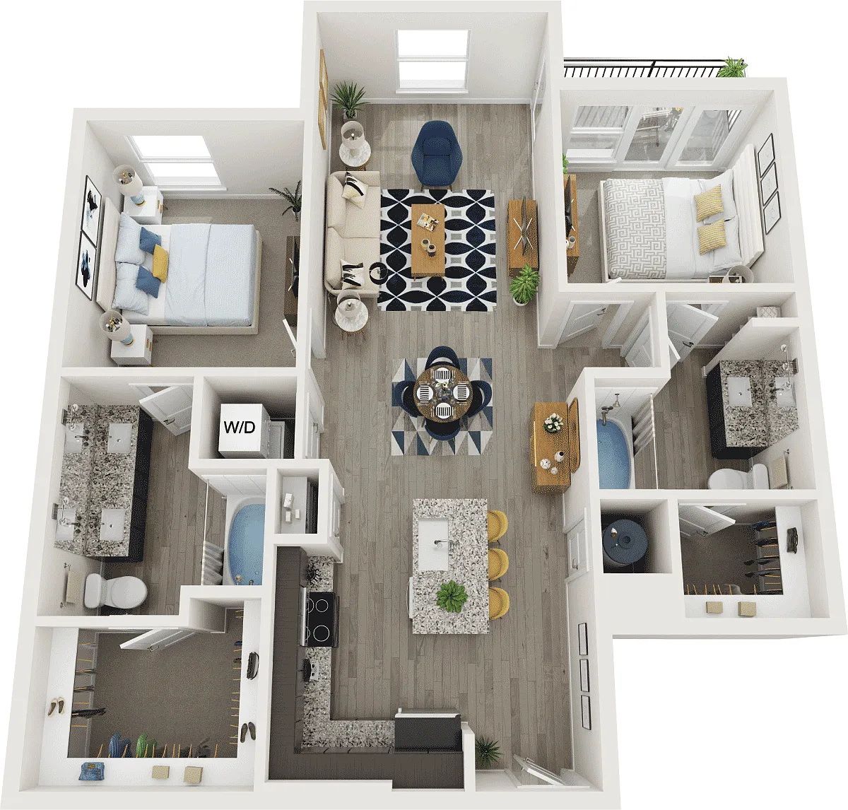 Floor plan B6