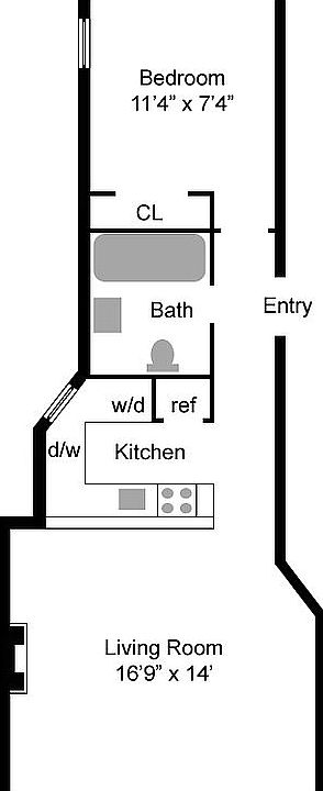 1st image of 46 W 65th St APT 4B