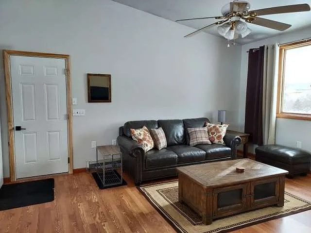 Living Area and Side Entry Door from Garage