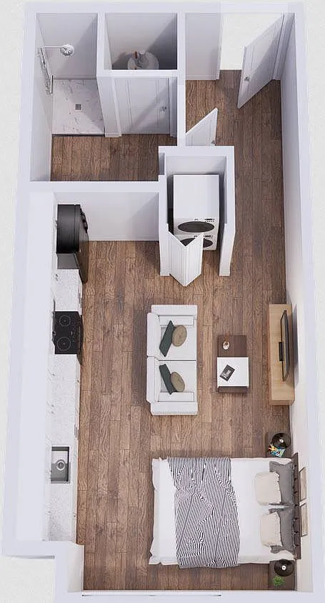 Floor plan Studio L