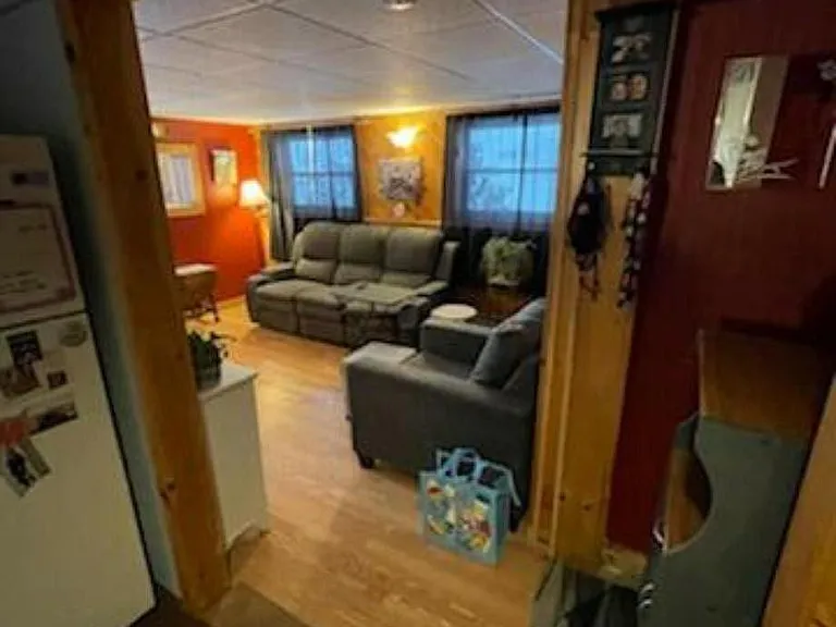Living area from kitchen