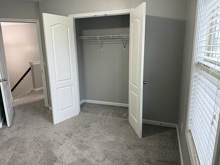 Second bedroom closet.