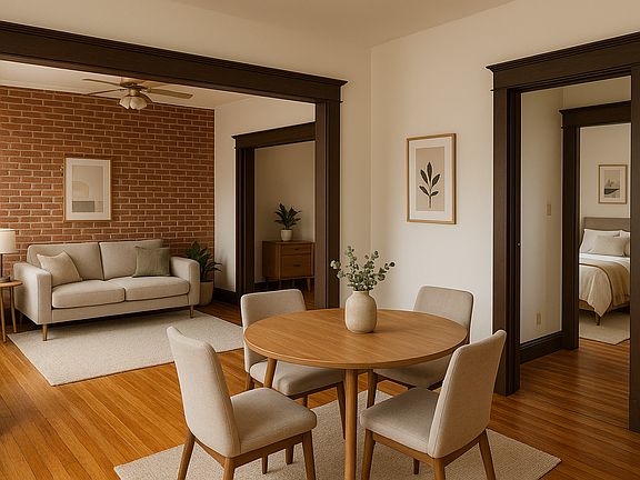 AI generated picture of what it could look like with furniture.