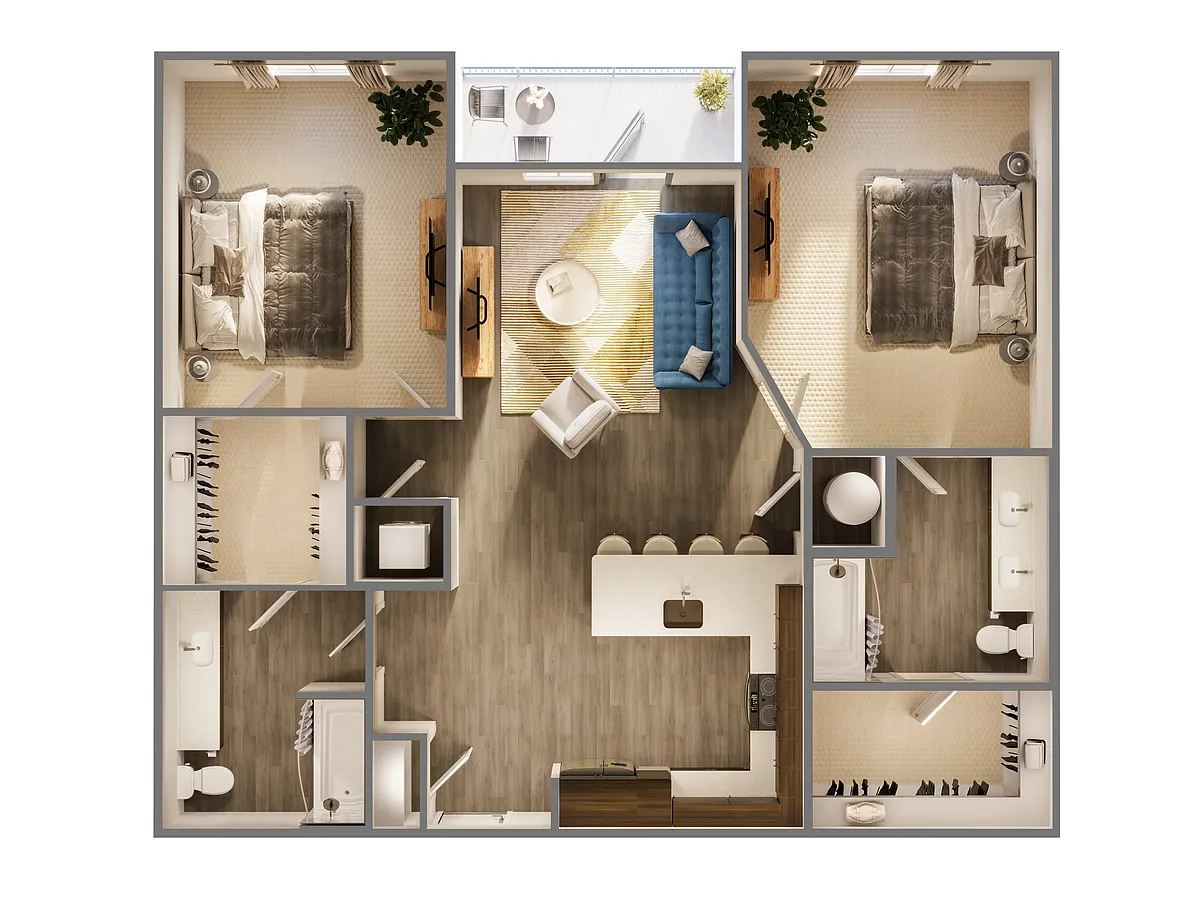 Floor plan B3