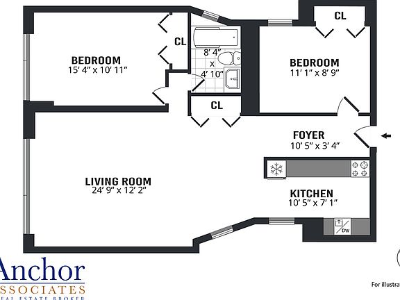 2nd image of 365 W 52nd St APT 3H