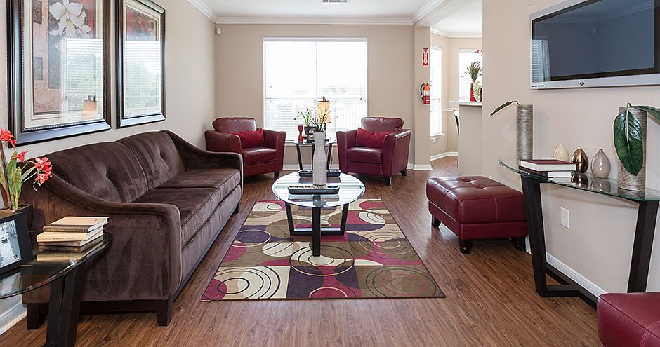 Concord at Allendale Living Area, Houston, Texas