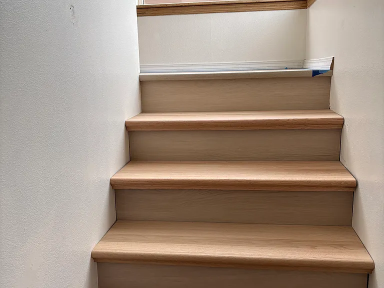 Wooden stairs