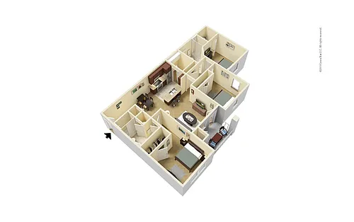 Floor plan Plan C