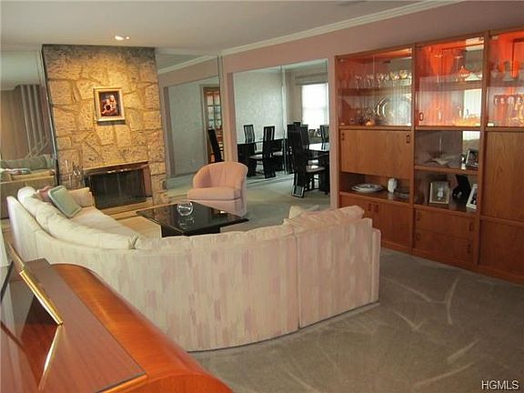 Overview of the Living Room and Formal Dining Room - hardwood fl