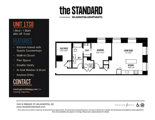 Floor plan 1TS8