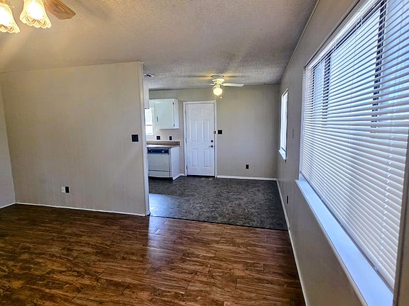 Eat in kitchen area with side entrance