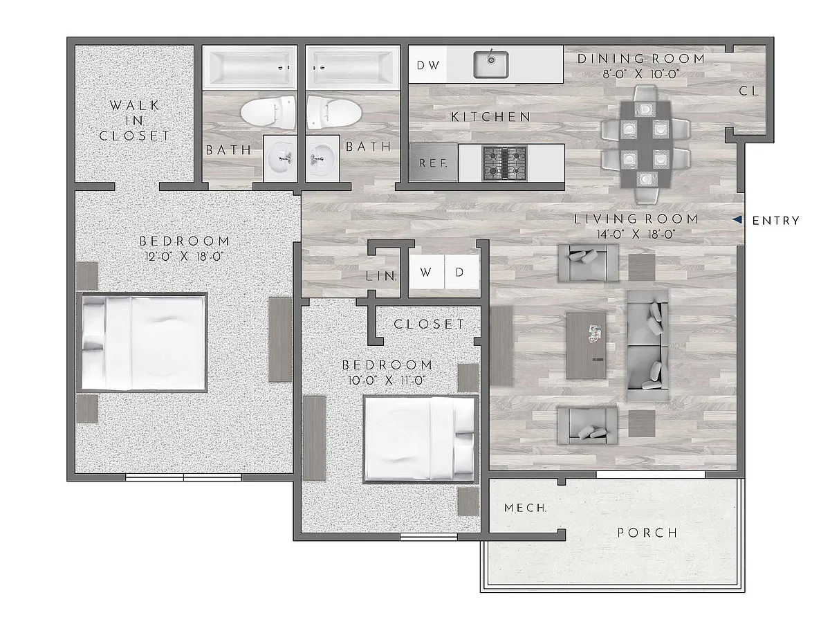 Floor plan B2